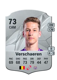 Yari Verschaeren Rare 73 Overall Rating