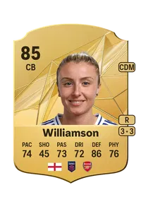 Leah Williamson Rare 85 Overall Rating