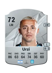 Agustín Urzi Rare 72 Overall Rating