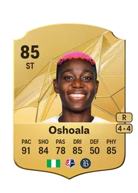 Asisat Oshoala Rare 85 Overall Rating