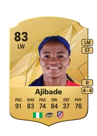 Rasheedat Ajibade Rare 83 Overall Rating