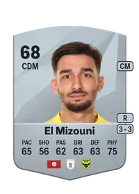 Idris El Mizouni Common 68 Overall Rating