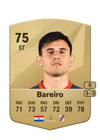 Adam Bareiro Common 75 Overall Rating