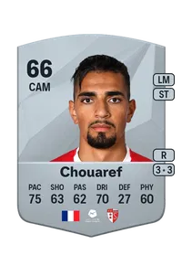 Ilyas Chouaref Common 66 Overall Rating