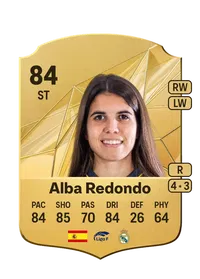 Alba Redondo Rare 84 Overall Rating