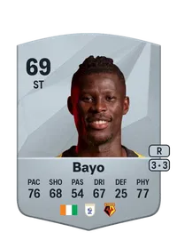 Vakoun Issouf Bayo Common 69 Overall Rating