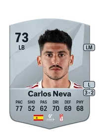 Carlos Neva Common 73 Overall Rating