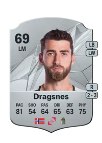 Vetle Dragsnes Rare 69 Overall Rating