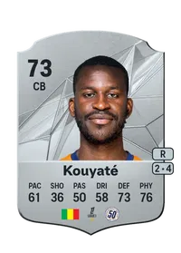 Boubakar Kouyaté Rare 73 Overall Rating