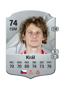 Alex Král Rare 74 Overall Rating