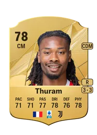 Khéphren Thuram Rare 78 Overall Rating