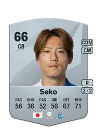 Ayumu Seko Common 66 Overall Rating