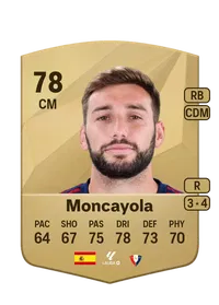 Moncayola Common 78 Overall Rating