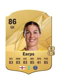 Mary Earps Rare 86 Overall Rating