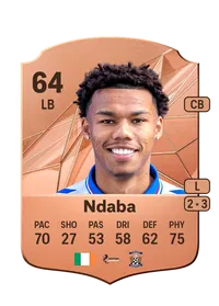 Corrie Ndaba Rare 64 Overall Rating