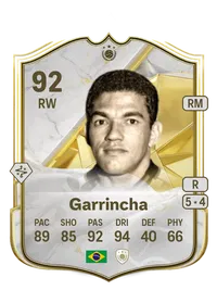 Garrincha Icon 92 Overall Rating