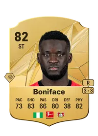 Victor Boniface Rare 82 Overall Rating