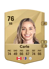 Gabrielle Carle Common 76 Overall Rating