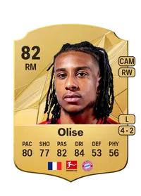 Michael Olise Rare 82 Overall Rating