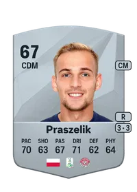 Mateusz Praszelik Common 67 Overall Rating