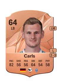 Jonas Carls Rare 64 Overall Rating