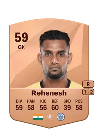 TP Rehenesh Common 59 Overall Rating