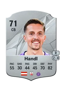 Johannes Handl Rare 71 Overall Rating