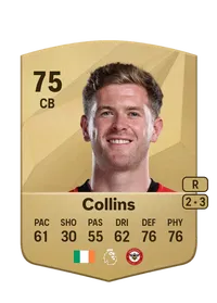 Nathan Collins Common 75 Overall Rating