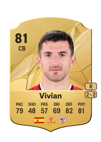 Vivian Rare 81 Overall Rating