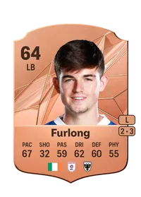 James Furlong Rare 64 Overall Rating