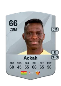 Yaw Ackah Common 66 Overall Rating