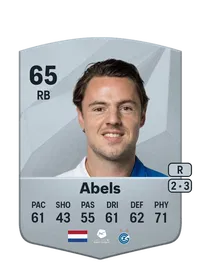 Dirk Abels Common 65 Overall Rating