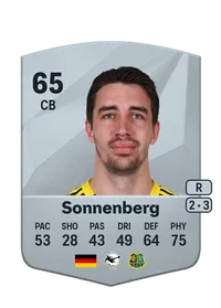 Sven Sonnenberg Common 65 Overall Rating