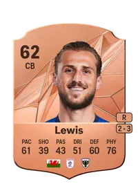 Joe Lewis Rare 62 Overall Rating