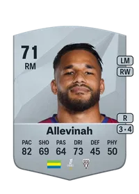 Jim Allevinah Common 71 Overall Rating