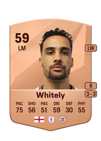 Corey Whitely Common 59 Overall Rating