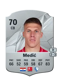 Jakov Medić Rare 70 Overall Rating