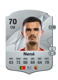 Nené Rare 70 Overall Rating