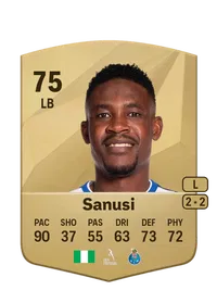 Zaidu Sanusi Common 75 Overall Rating