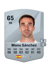 Manu Sánchez Common 65 Overall Rating