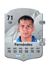 Damián Fernández Rare 71 Overall Rating