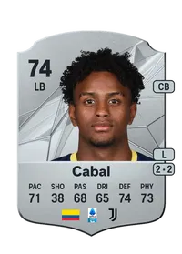 Juan David Cabal Rare 74 Overall Rating