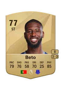 Beto Common 77 Overall Rating