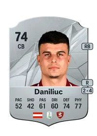 Flavius Daniliuc Rare 74 Overall Rating