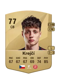 Ladislav Krejčí Common 77 Overall Rating