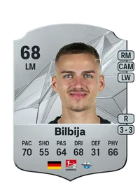 Filip Bilbija Rare 68 Overall Rating