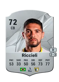 Riccieli Rare 72 Overall Rating