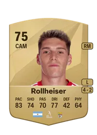 Benjamín Rollheiser Common 75 Overall Rating