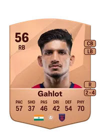 Narender Gahlot Common 56 Overall Rating