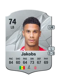 Ismail Jakobs Rare 74 Overall Rating